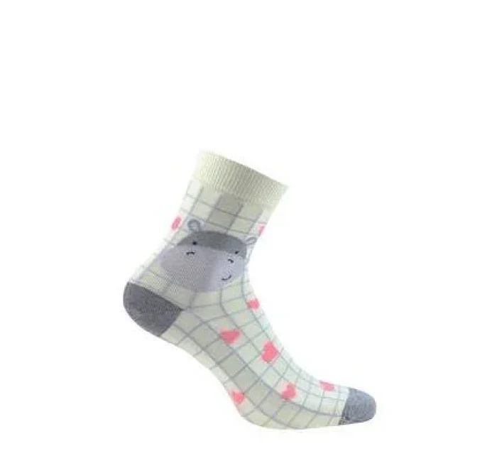 Dámske valentínske ponožky Wola W84.01P, 36-41