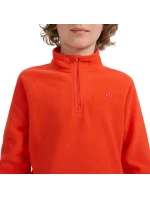 Chlapecká fleecová mikina  červená JWAW25UFLE 62S model 21727070 - 4F