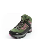 CMP Rigel dámske trekové topánky kožené odolné nepremokavé členkové topánky zelené dámske CMP Rigel dámske trekové topánky kožené odolné nepremokavé členkové topánky zelené dámske