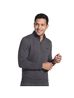 Skechers Weekend Easy 1/4 Zip LT269-BKCC Černé L Skechers Weekend Easy 1/4 Zip LT269-BKCC Černé L