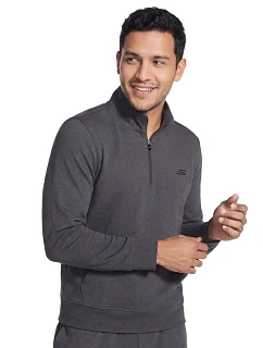 Skechers Weekend Easy 1/4 Zip LT269-BKCC Černé L