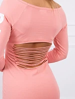 Roztrhané marhuľové šaty