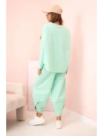 Súprava nových teplákov Punto light mint