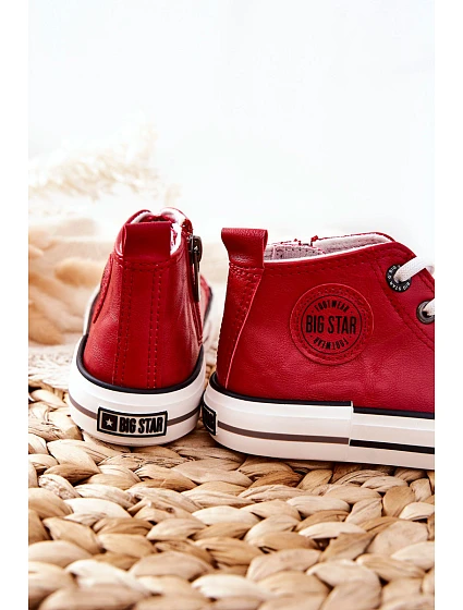 Dětské Tenisky BIG STAR model 21562562 Červené - Big Star Shoes