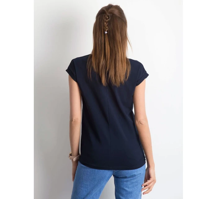 Tričko RV TS 4839.10P tmavo modrá