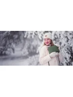 Dámska kabelka Vuch Mini Fossy Suede Green