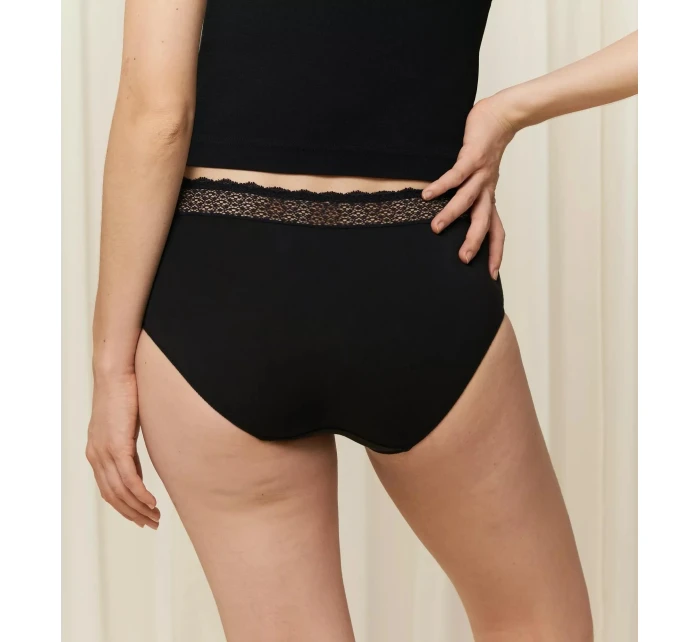Dámske nohavičky Feel of Modal Midi 2P - BLACK - čierne 0004 - TRIUMPH Dámske nohavičky Feel of Modal Midi 2P - BLACK - čierne 0004 - TRIUMPH