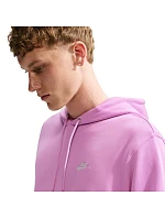 Pánská mikina Nike Club FT PO Hoodie, růžová, FN3866 503