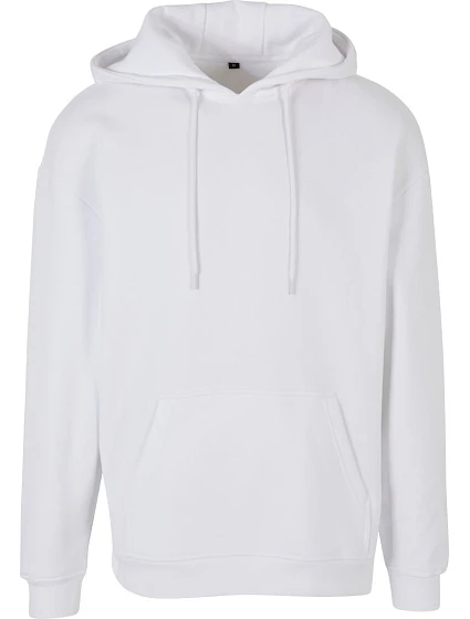 Build your Brand BB 006 Oversize mikina s kapucňou z hrubej bavlny 56.B006 biela Build your Brand BB 006 Oversize mikina s kapucňou z hrubej bavlny 56.B006 biela