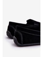 Pánské klasické semišové mokasíny Černe model 21613193 - EVENTO Pánské klasické semišové mokasíny Černe model 21613193 - EVENTO