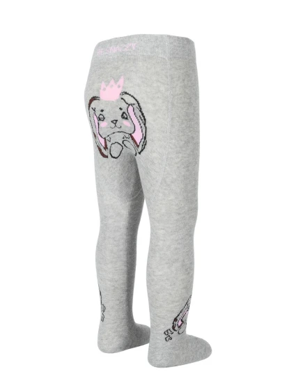 POČÍTAČOVÉ PANČUCHY 3 X ABS DIEVČATÁ 80-86 RUŽOVÉ 80-86