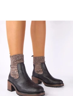 Topánky na podpätku model 222348 Solea