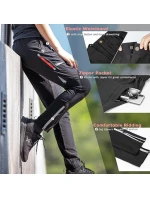 Rockbros pánské cyklistické kalhoty černé M