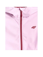 Dievčenská vetruodolná softshellová bunda 5000 s membránou 4F 4FJWSS26TSOFF478-47S