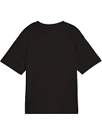 Dětské tričko Ess Cat Logo Boxy Tee, černé, 01 model 22300925 - Puma