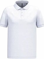 Kariban K 254 Pánske polo tričko z piké 20.K254 biele