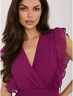 Sukienka IT SK model 22076876 ciemny fioletowy - FPrice