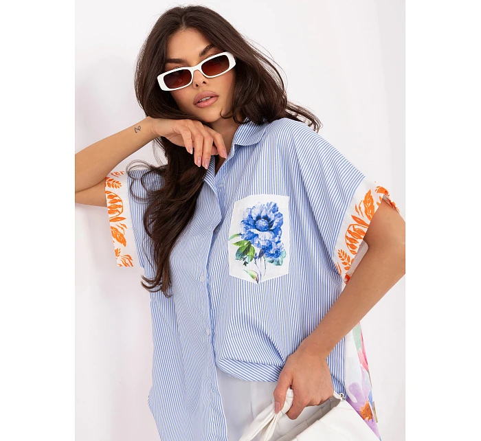 Koszula MI KS model 22118150 pomarańczowy - FPrice