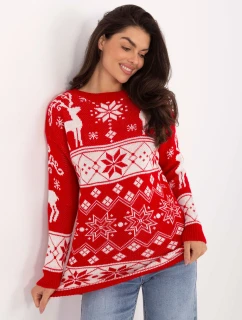 Sweter MI SW model 21791092 czerwony - FPrice