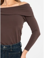 Blúzka RV BZ A1194.25 tmavohnedá Blúzka RV BZ A1194.25 tmavohnedá