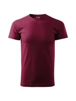 Basic tričko pánske garnet