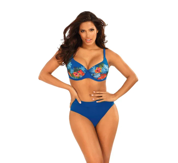 Dámske dvojdielne plavky Bali 7 S940BL7-4 modré - Self