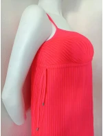 Dámske neónovo ružové šaty Acapulco 49344 - Lisca