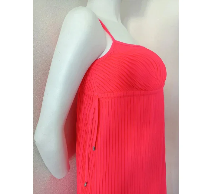 Dámske neónovo ružové šaty Acapulco 49344 - Lisca