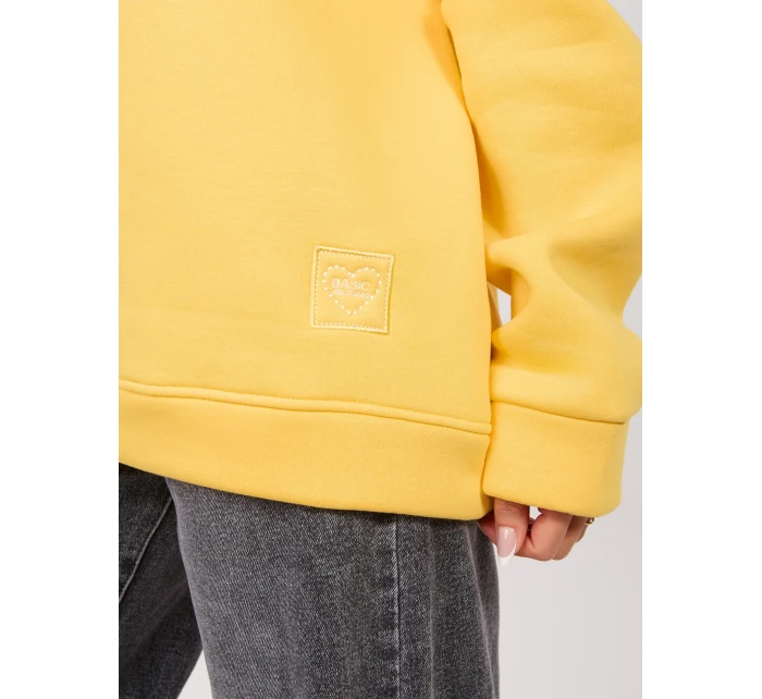 RV BL mikina s kapucňou A1038.66 žltá