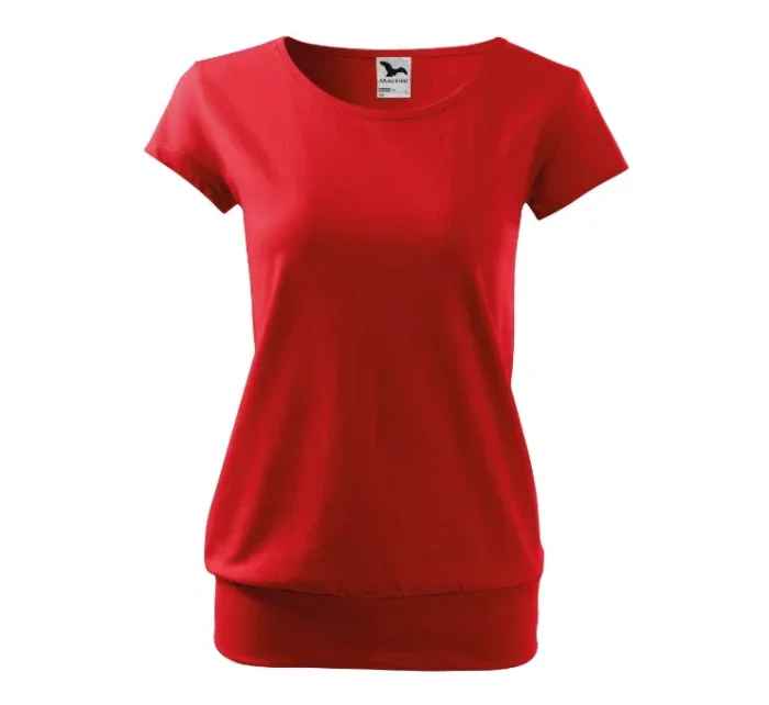 Dámske tričko City červené