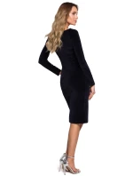 Dámske šaty M565 tmavomodré - Made Of Emotion