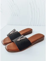 Dámske žabky SOLVINA black FashionStreet ZY0958