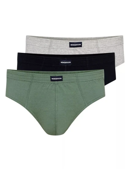 Pánská tanga 3 pack 1446 Basic model 21481246 - Henderson Pánská tanga 3 pack 1446 Basic model 21481246 - Henderson