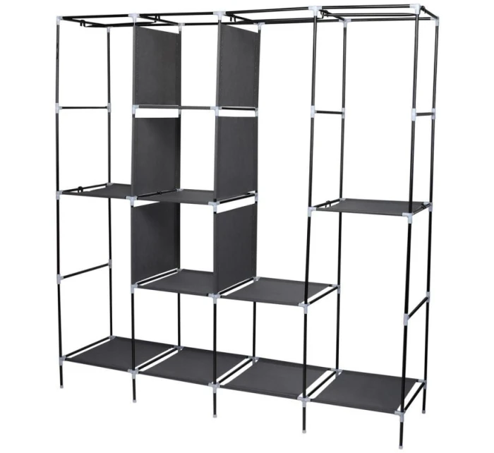 168x45x172 cm TEXTILNÁ ZÁHRADNÁ SIEŇ Tmavo šedá 45238 168x45x172 cm TEXTILNÁ ZÁHRADNÁ SIEŇ Tmavo šedá 45238