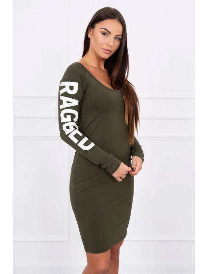 Otrhané khaki šaty Otrhané khaki šaty