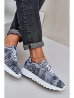 Vzorované Sportovní Boty Na Platformě S D&A Modré model 21686196 - S.Barski