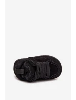 Dětské tenisky s kožíškem Černé model 21718523 - Boto Dětské tenisky s kožíškem Černé model 21718523 - Boto