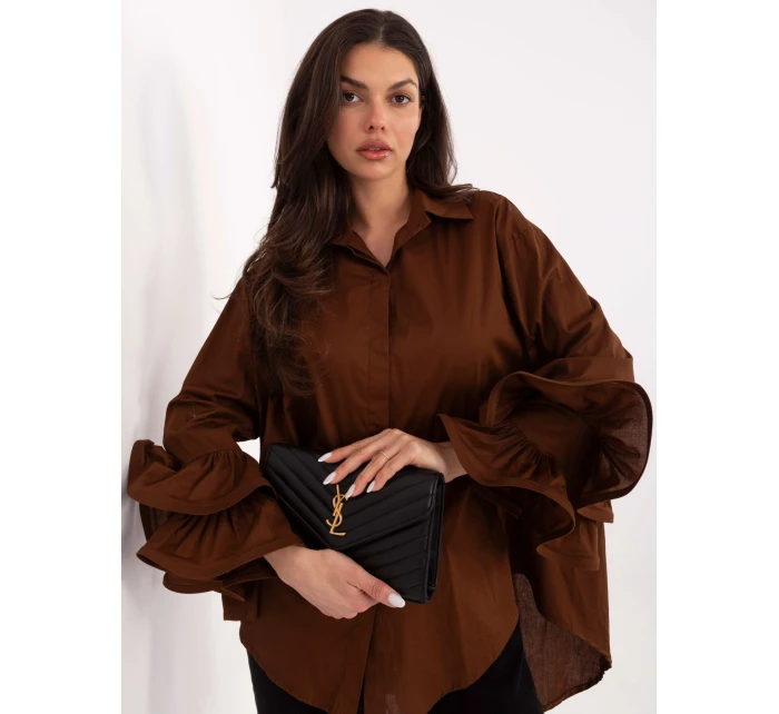 Košeľa IT KS 8381.56 hnedá Košeľa IT KS 8381.56 hnedá