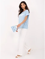 Blúzka RV BZ A1260.01 svetlo modrá