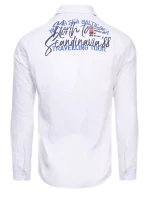 Pánská bílá košile Dstreet model 21966570 - FashionStreet