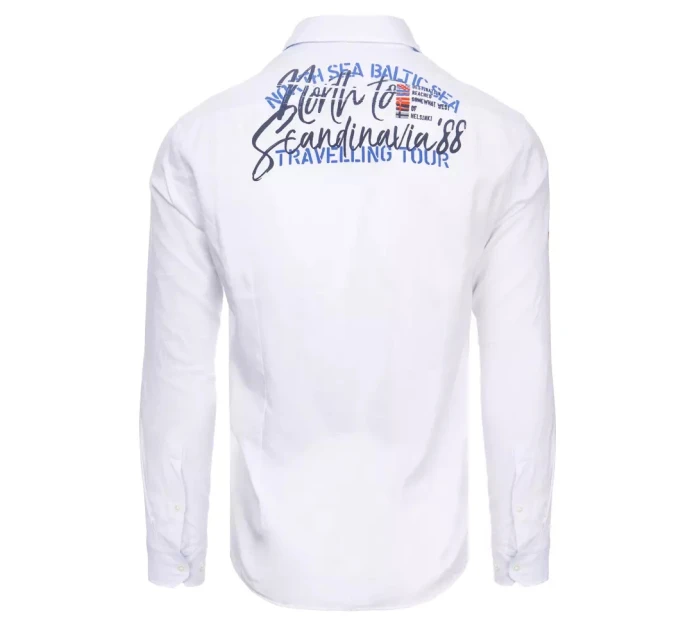 Pánská bílá košile Dstreet model 21966570 - FashionStreet