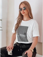Dámské tričko bílé Dstreet model 21976534 - FashionStreet