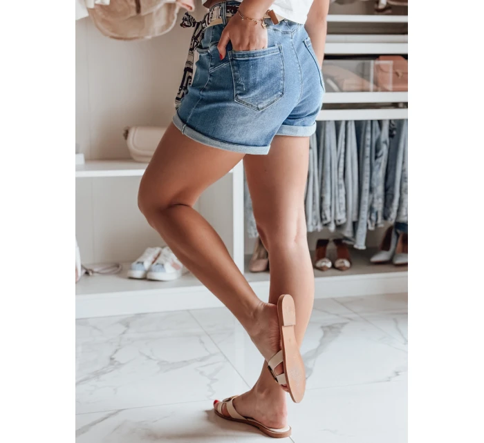 Dámské džínové šortky blue model 21987535 - Dstreet