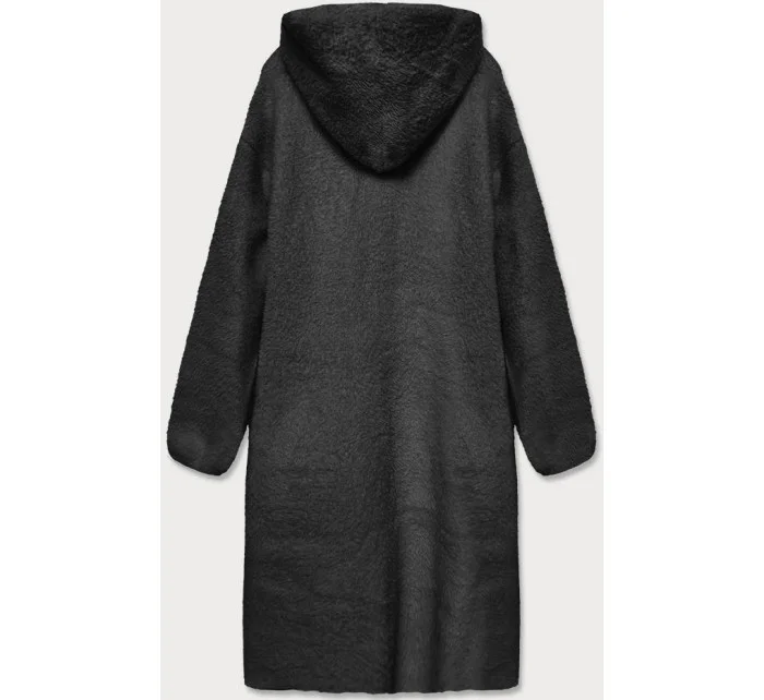 Černý přehoz přes oblečení la s kapucí model 15834376 - S'WEST