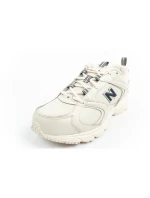 buty męskie sportowe sneakersy model 21360732 modne beżowe - New Balance