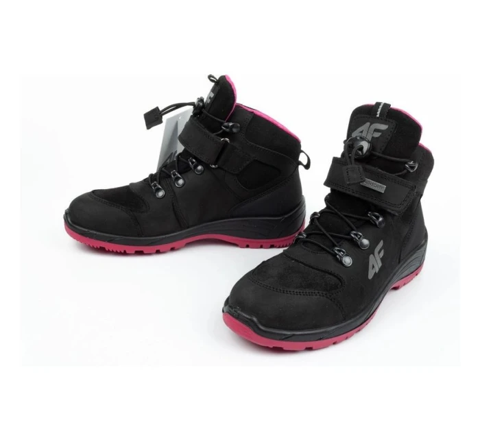 Detská treková obuv HJZ21-JOBMW251 black - 4F Detská treková obuv HJZ21-JOBMW251 black - 4F