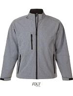 SOL'S Relax Pánská 3-vrstvá softshellová bunda model 22523620 grey melange