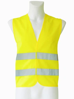 – Jednoduchá bezpečnostní vesta yellow model 22473503 - Korntex