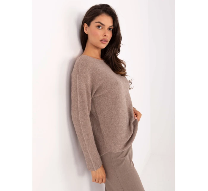 Sweter IT SW model 21302358 ciemny bezowy - FPrice