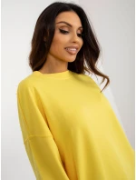 Dámska mikina MA BL 1809002 1.15P žltá - FPrice Dámska mikina MA BL 1809002 1.15P žltá - FPrice